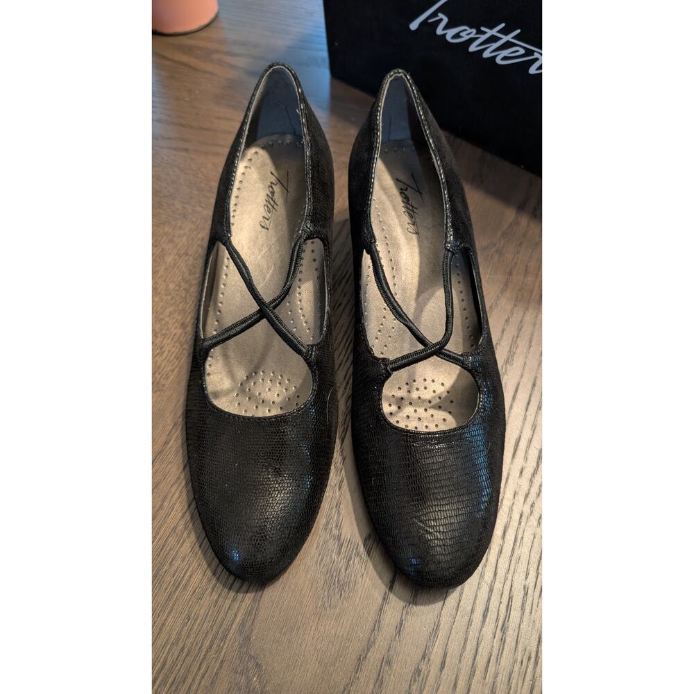Trotters Black Patent Leather Formal Shoe